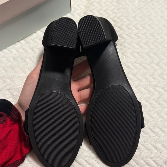 SO Women's Elegant Black Block Heels - 10 - Picture 3 of 4